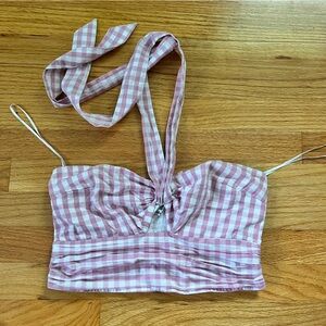 Abercrombie halter crop top